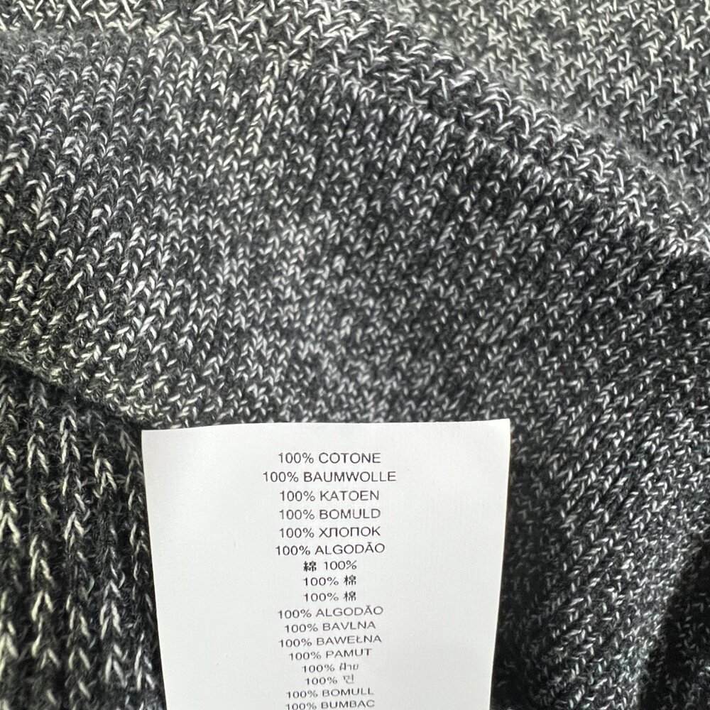 Men's Modern-Fit Textured Mouliné Sweater Gray Size XXL - Picture 6 of 7